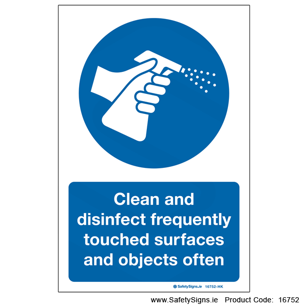 Clean and Disinfect - 16752
