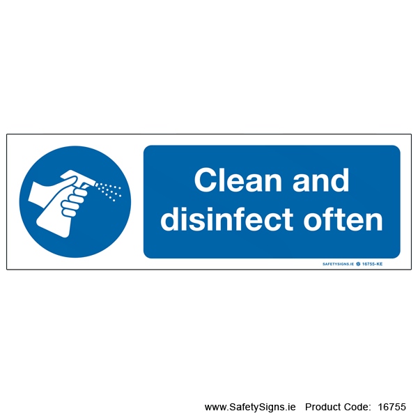 Clean and Disinfect - 16755