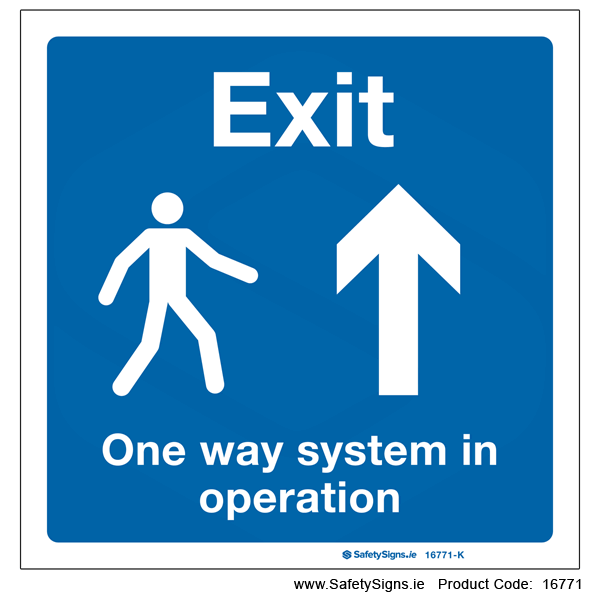 Exit - Ahead - 16771