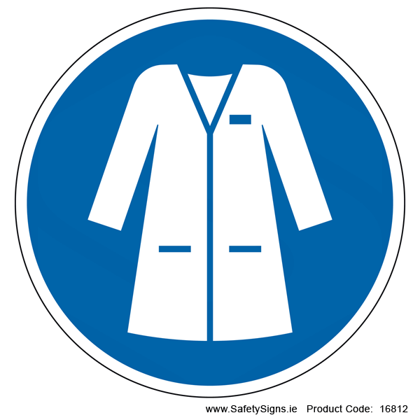 Wear Laboratory Coat (Circular) - 16812