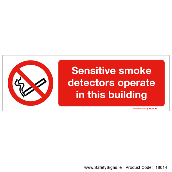 Sensitive Smoke Detectors - 18014