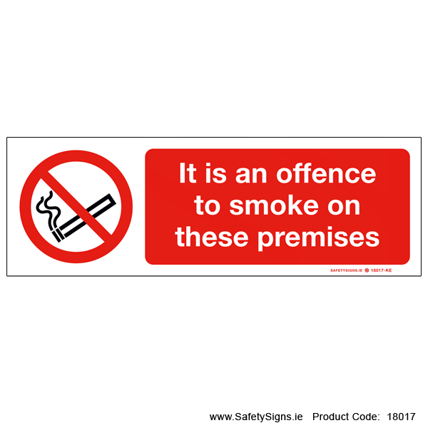 Offence to Smoke - 18017