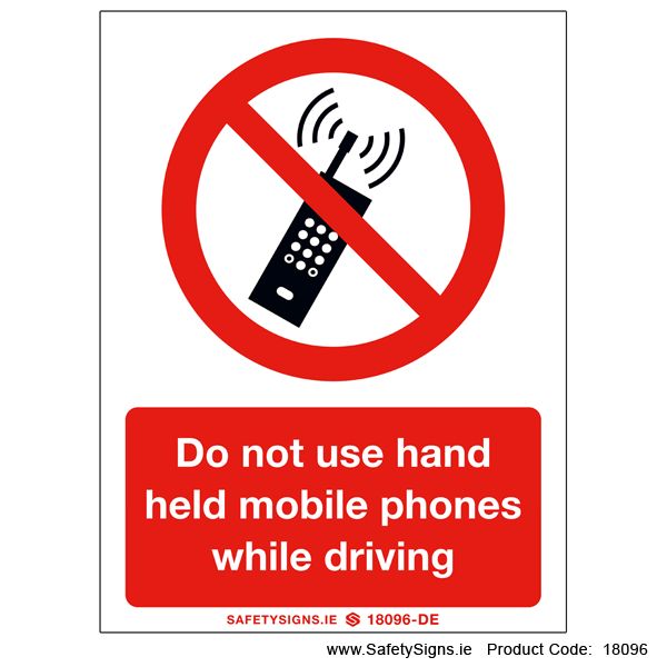 Do not use Mobile Phones - 18096