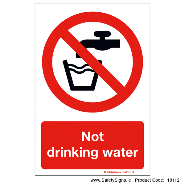 Not Drinking Water - 18112