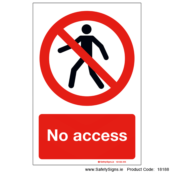 No Access - 18188