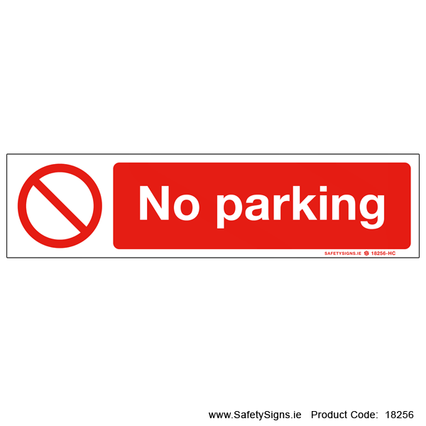 No Parking - 18256