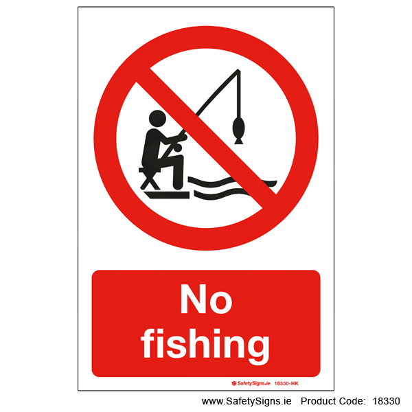 No Fishing - 18330