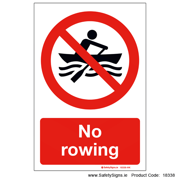 No Rowing - 18338