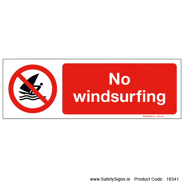 No Windsurfing - 18341