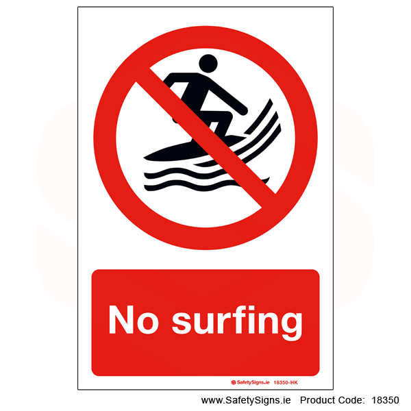 No Surfing - 18350