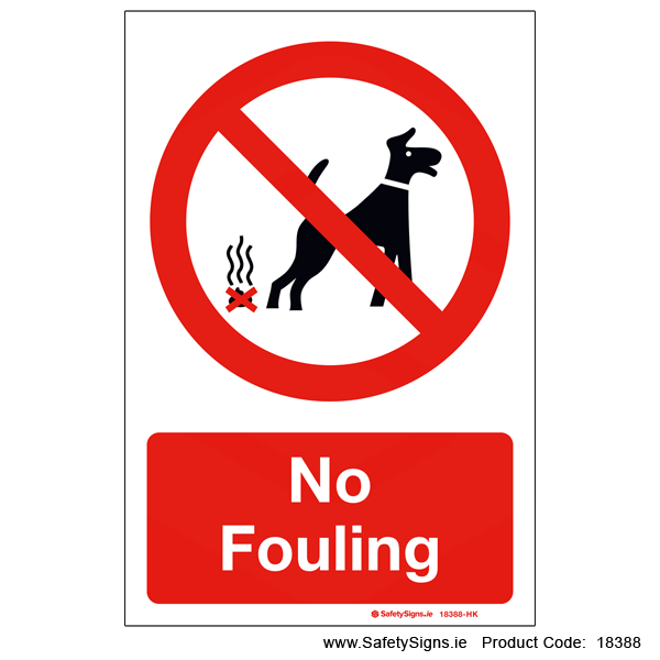 No Fouling - 18388