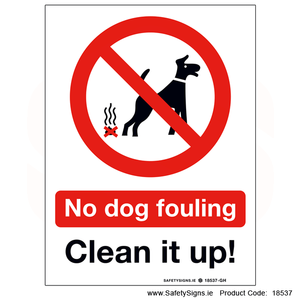No Dog Fouling - 18537