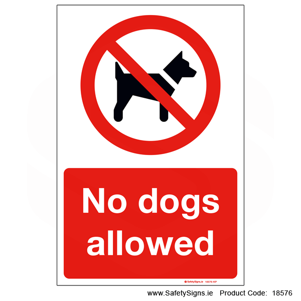 No Dogs Allowed - 18576