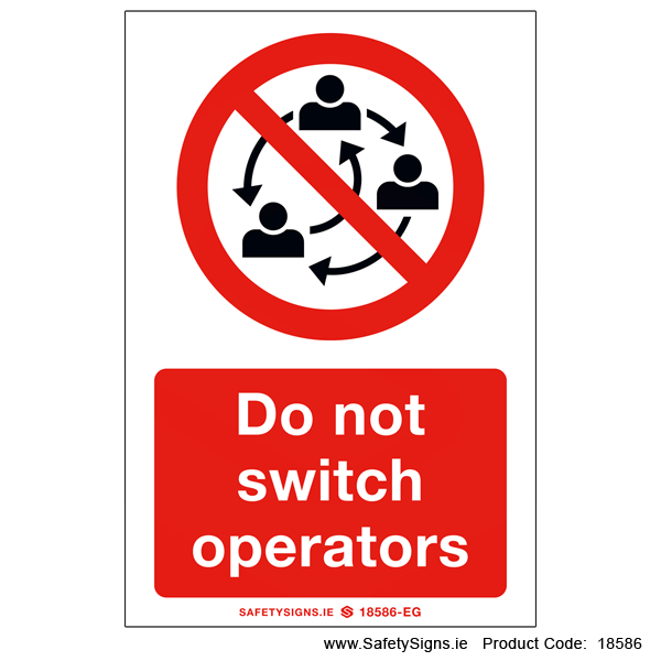 Do not Switch Operators - 18586