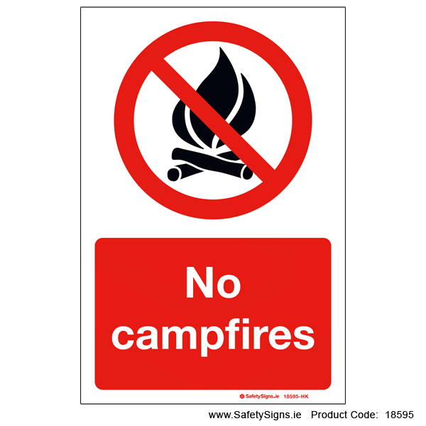 No Campfires - 18595