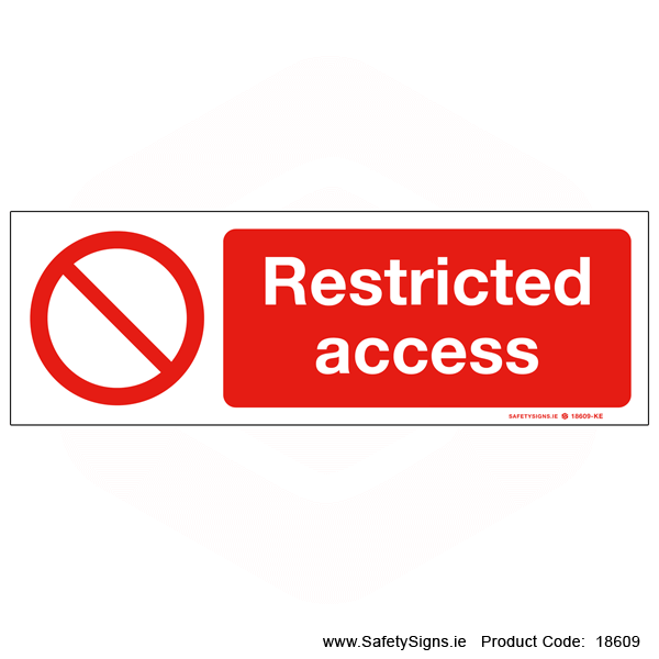 Restricted Access - 18609