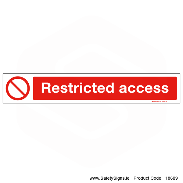 Restricted Access - 18609
