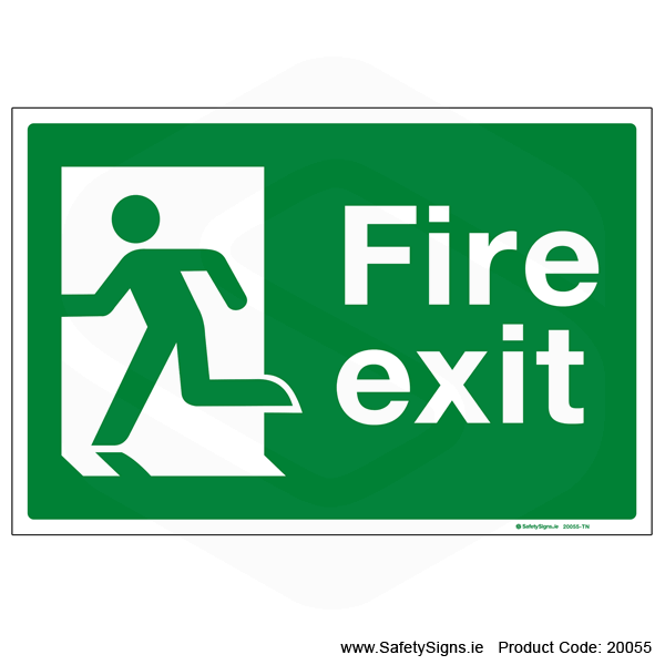 Fire Exit SG101 - 20055
