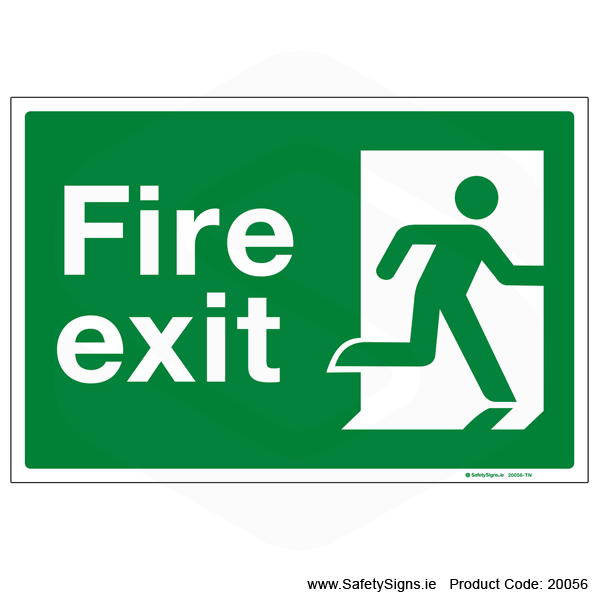 Fire Exit SG101 - 20056
