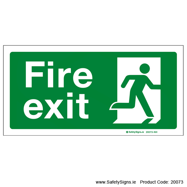 Fire Exit SG102 - 20073