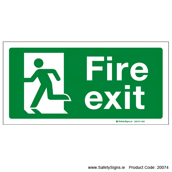 Fire Exit SG102 - 20074