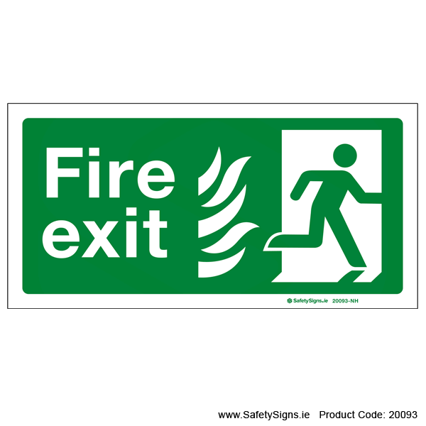 Fire Exit SG104 - 20093