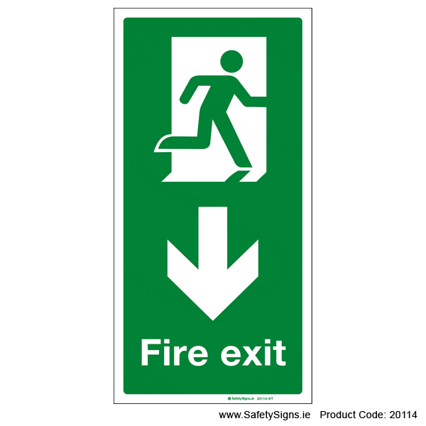 Fire Exit SG110 - 20114