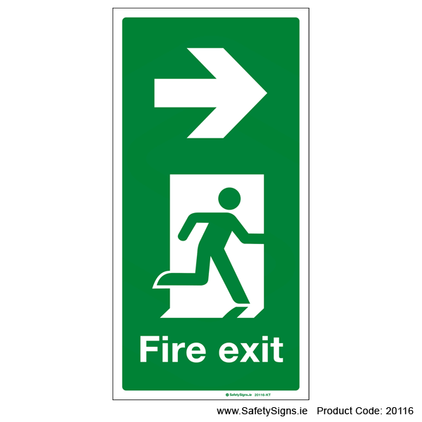 Fire Exit SG110 - 20116