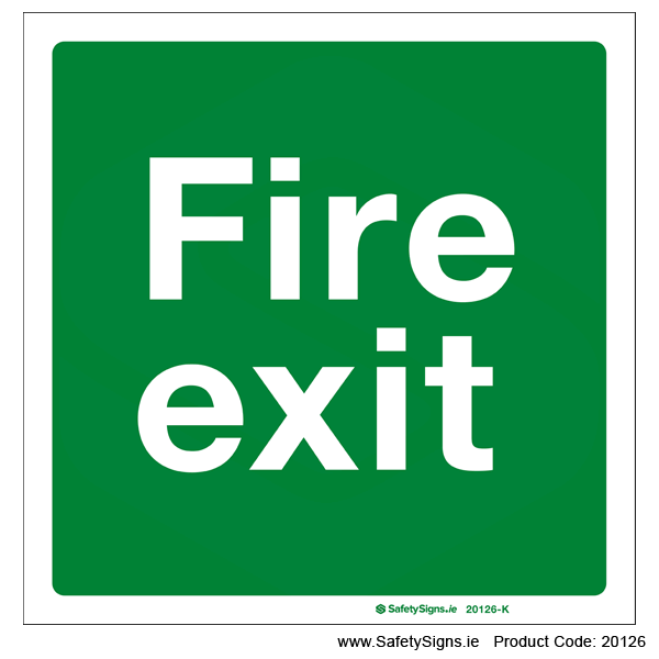 Fire Exit - 20126