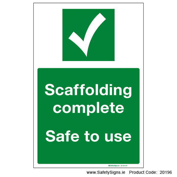 Scaffolding Complete - 20196