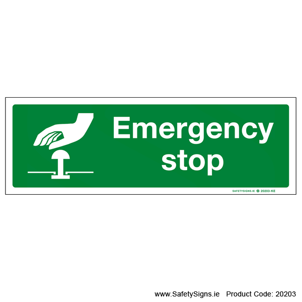 Emergency Stop - 20203