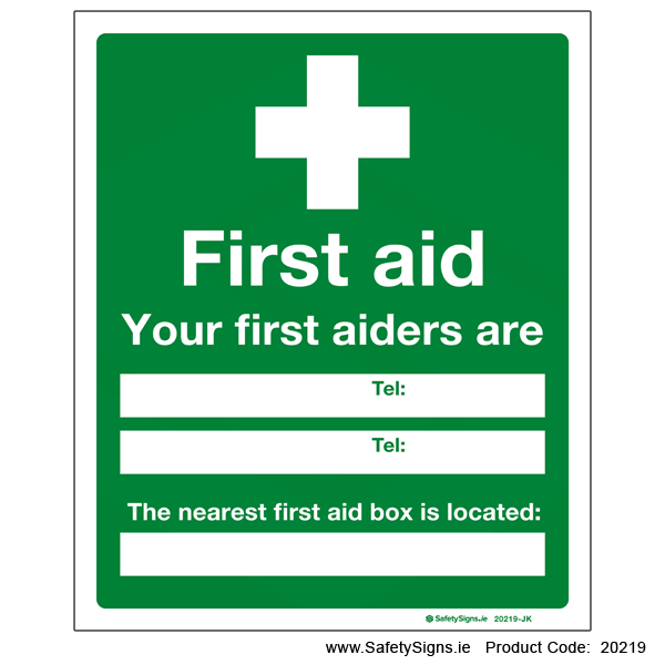 First Aiders - 20219