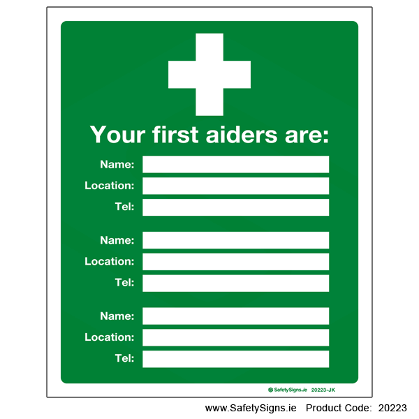 First Aiders - 20223