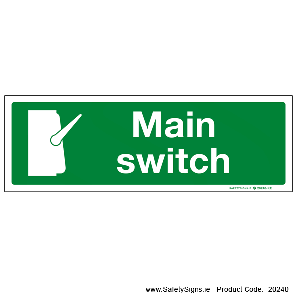Main Switch - 20240