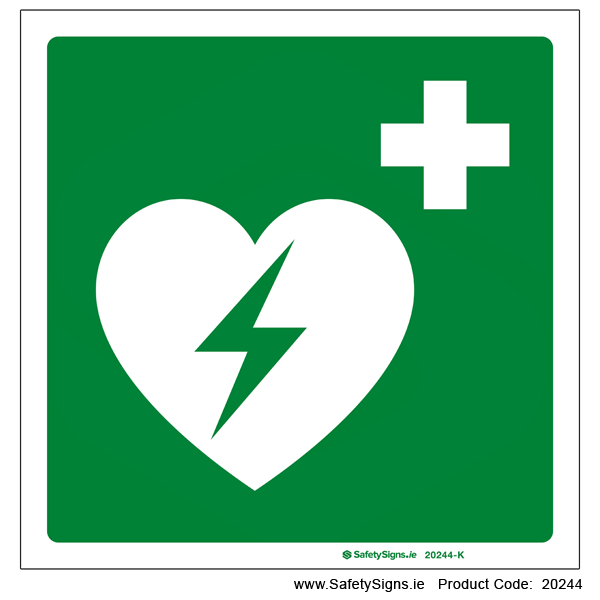 Automated External Heart Defibrillator - 20244