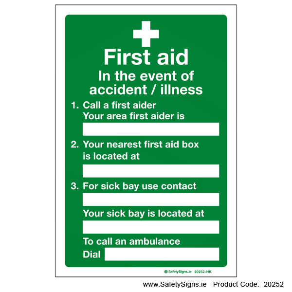 First Aid Action - 20252