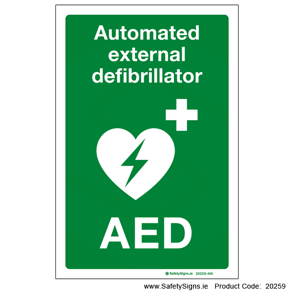 Automated External Defibrillator AED - 20259