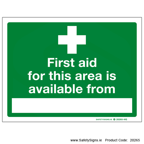 First Aid - 20265