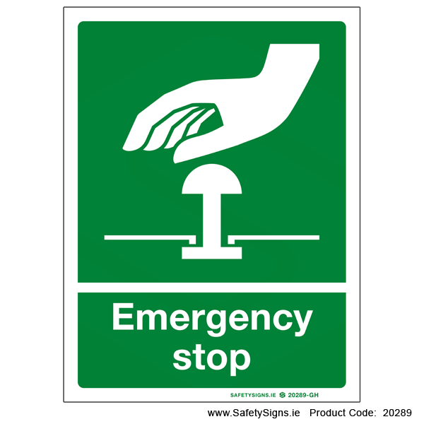 Emergency Stop - 20289