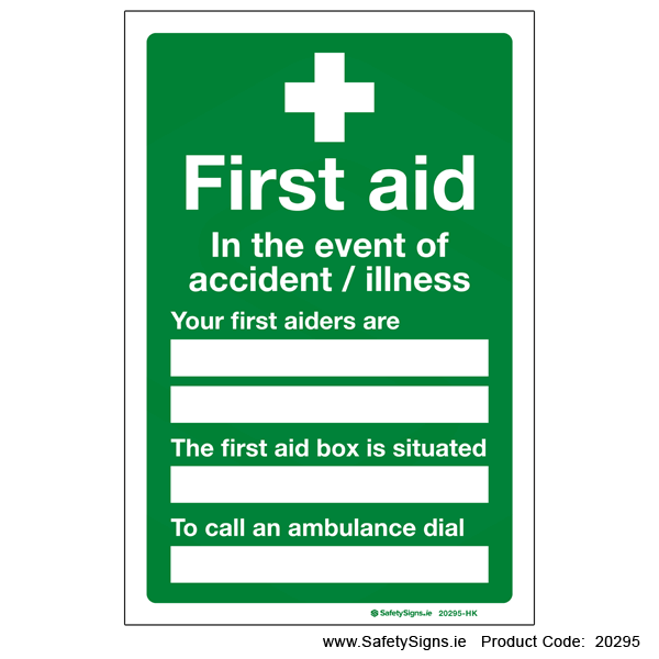 First Aid - 20295