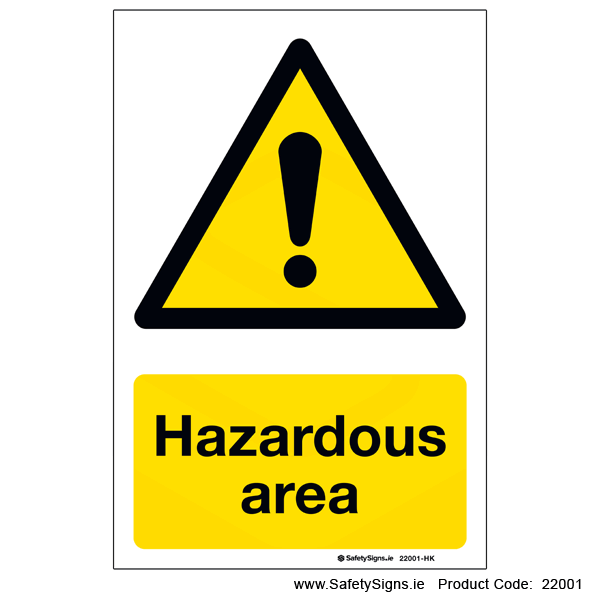 Hazardous Area - 22001