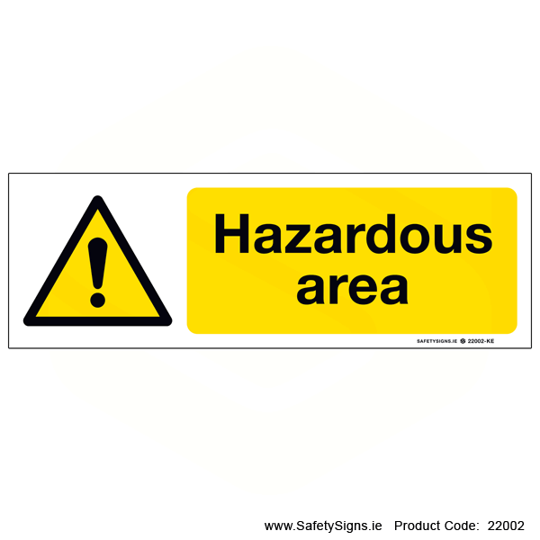 Hazardous Area - 22002
