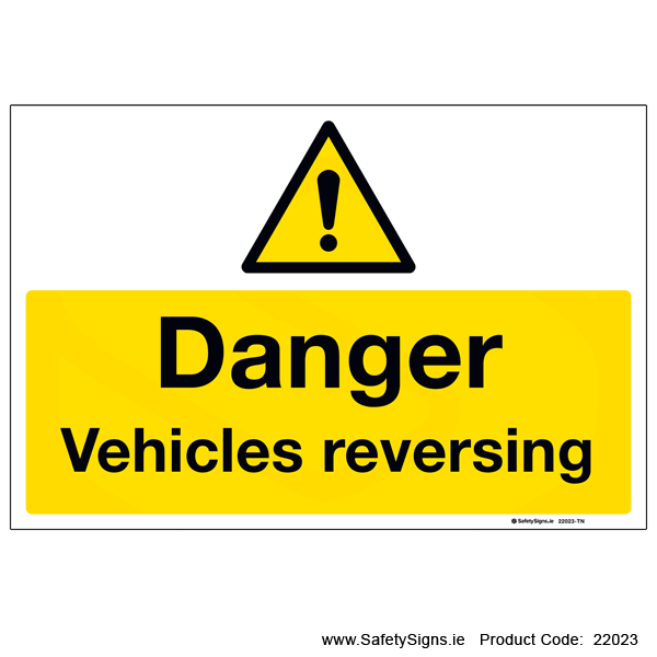 Vehicles Reversing - 22023