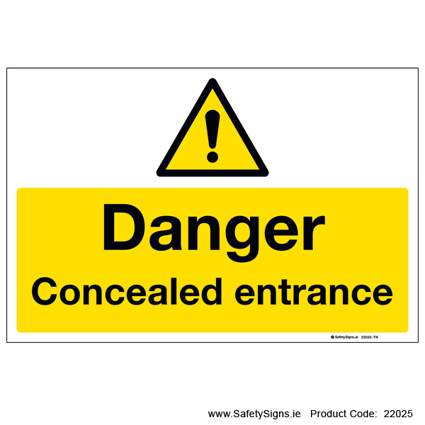 Concealed Entrance - 22025
