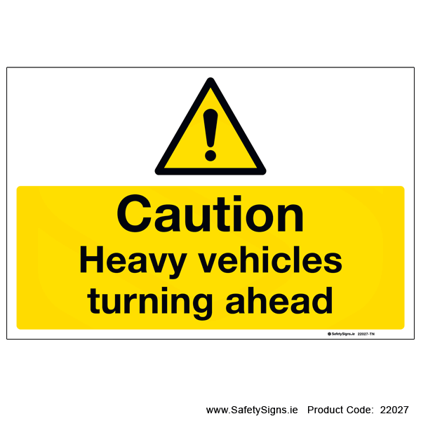 Heavy Vehicles Turning - 22027