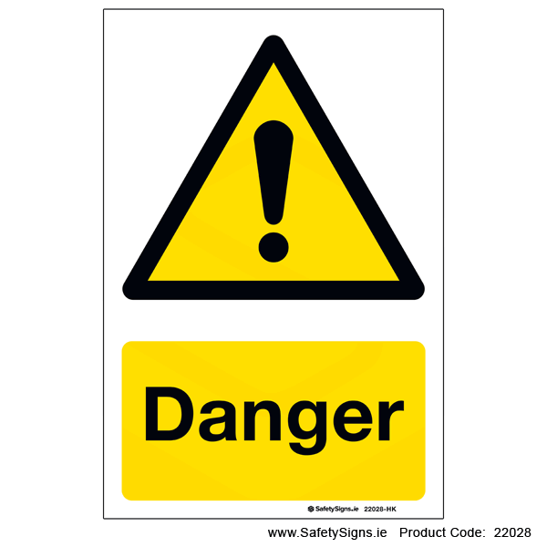 Danger - 22028