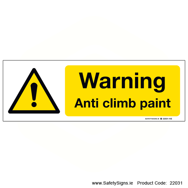 Anti Climb Paint - 22031