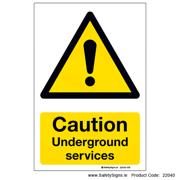 Underground services - 22040