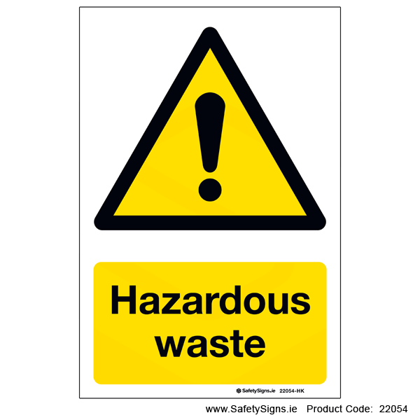 Hazardous Waste - 22054