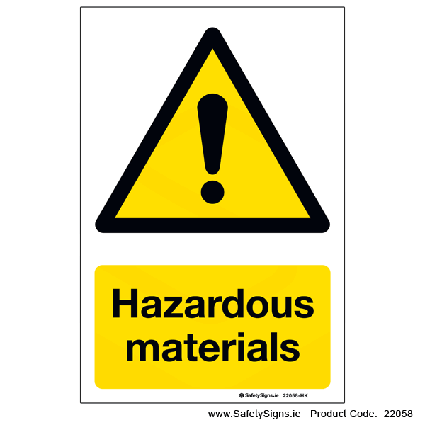 Hazardous Materials - 22058